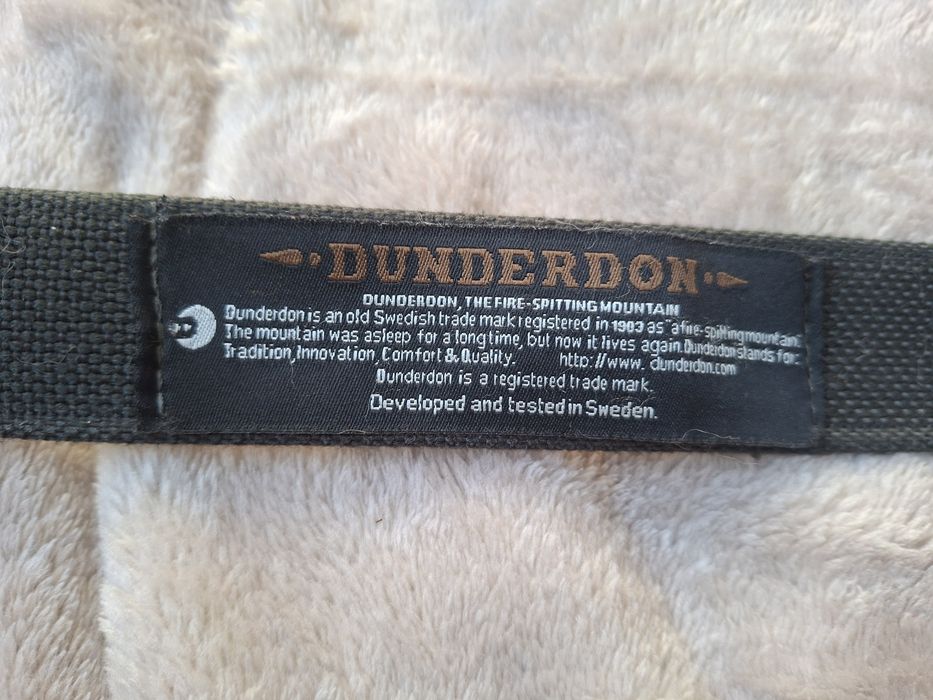 Ciemnozielony Pasek Dunderdon, 99 cm