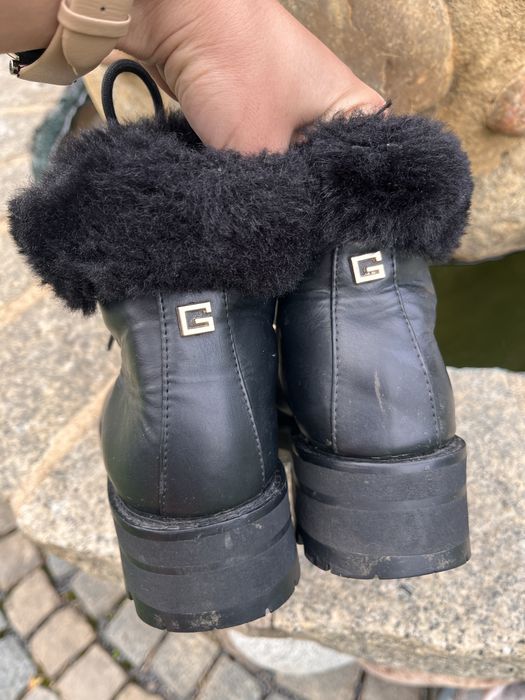 Guess botki trapery na zimę zimowe 37 Issa FL8SSA ELE09