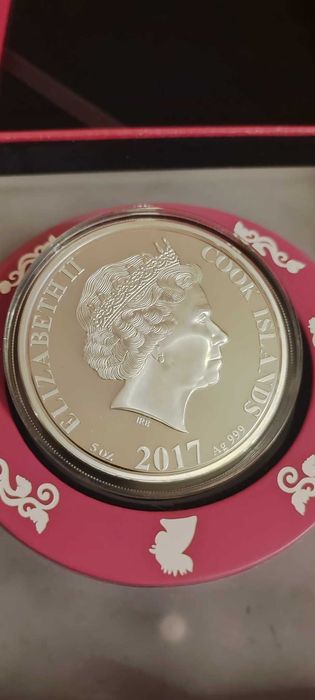 25 доларів 2017 р, 155 г Срібла