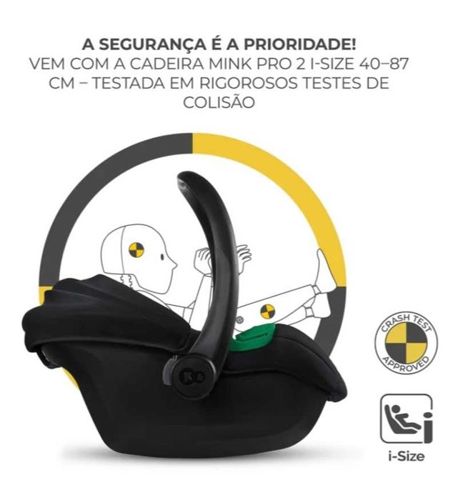 Carrinho de Bebé Kinderkraft ESME 3