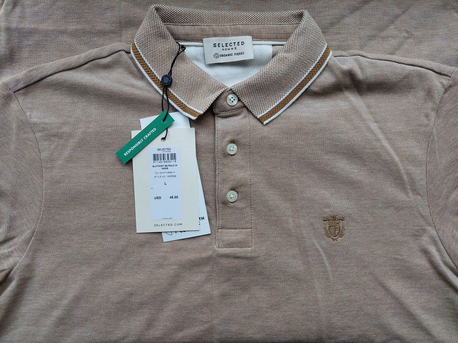 Поло чоловіче Selected Homme Twist Polo