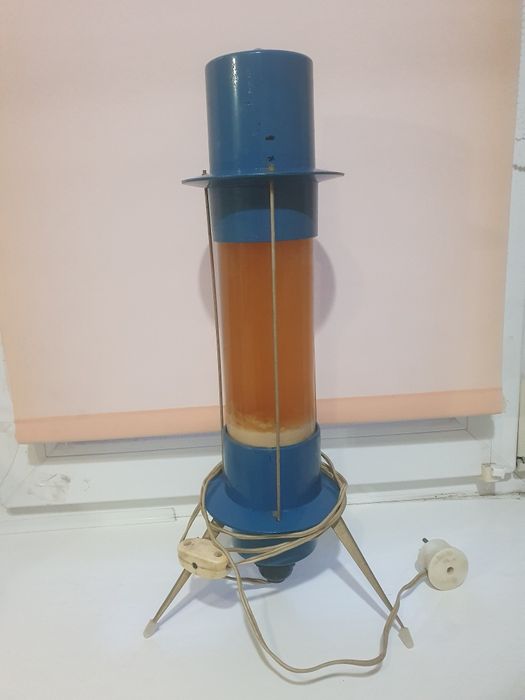 Лампа лава радуга светильник раритет  старовиная лампа