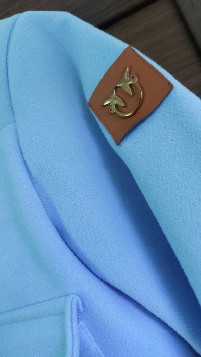 Niebieska błękitna katana ramoneska krótka