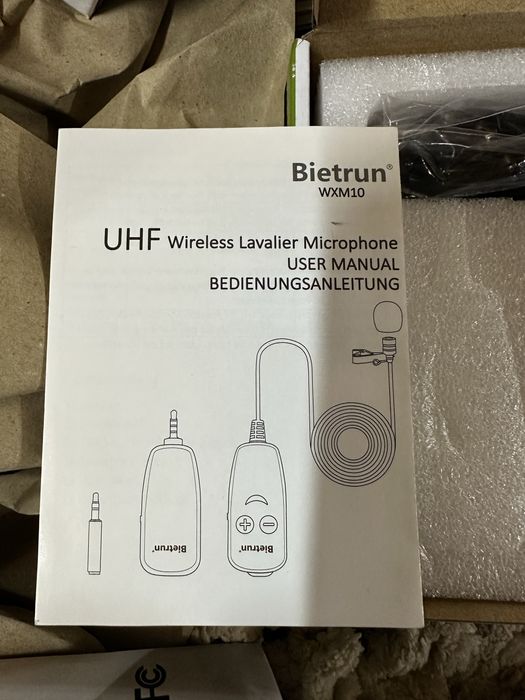 Петличний мікрофон Bietrun WXM10 безпровідний