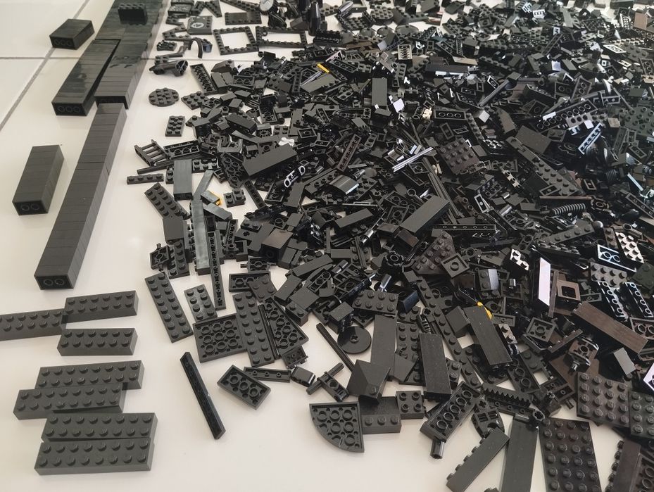 LEGO peças original cor preto