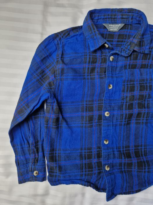 Koszula w kratę 104cm 3-4 latka