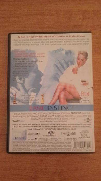 Płyta DVD Nagi Instynkt lektor