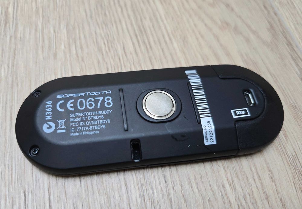 SuperTooth Buddy Zestaw Głośnomówiący Bluetooth Magnes!