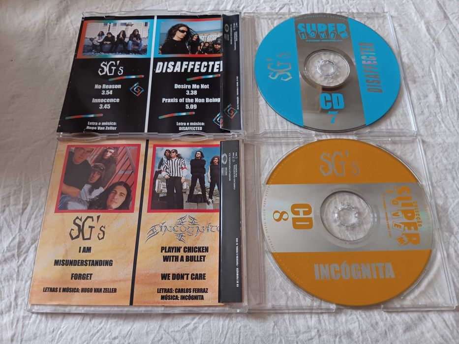 Cds da colecção Super Jovem