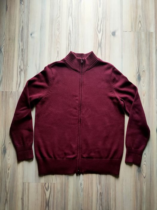 Sweter męski bordowy rozmiar L jak nowy