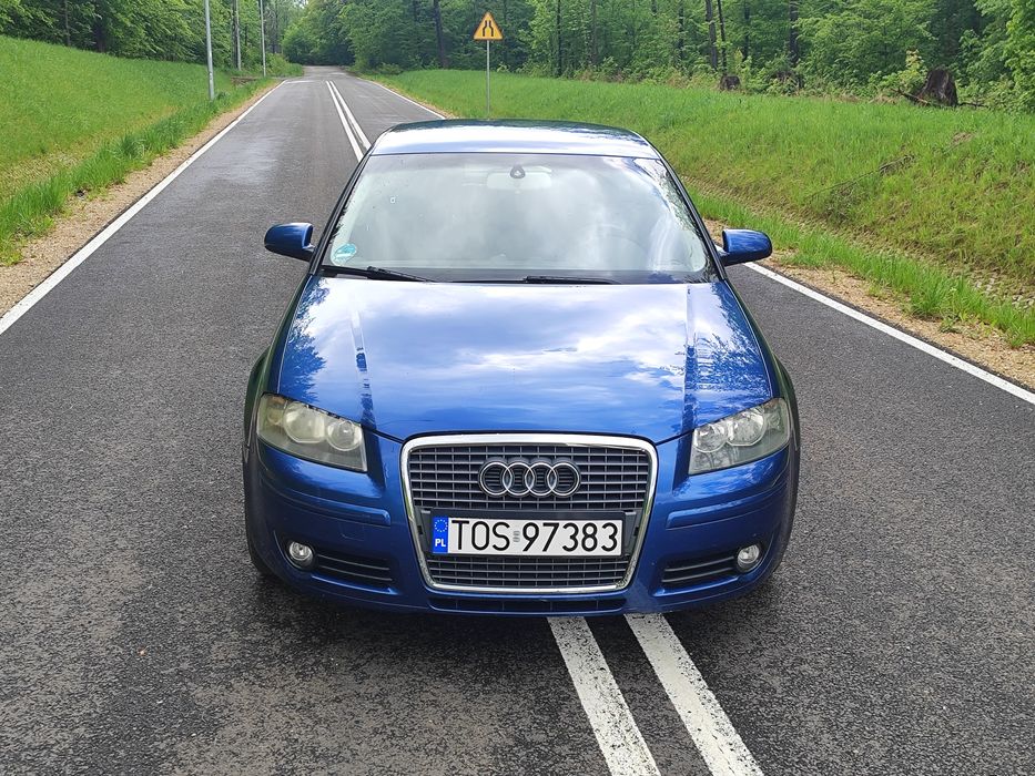 Audi A3 8P • 1.6 Benzyna • 215 tys km • Podgrzewane Fotele • 4el szyby