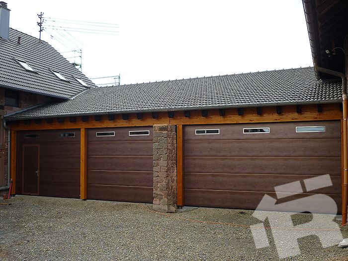 Brama Garażowa Drzwi Garażowe Segmentowe Wzmacniana wersja bramy