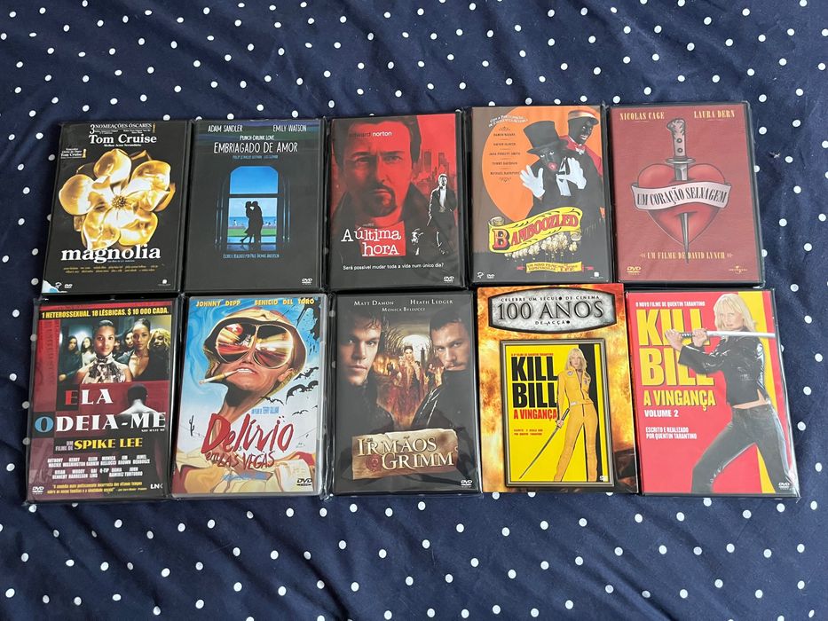 DVDs Tarantino, Spike Lee, David Lynch, Terry Gilliam, Paul Thomas And