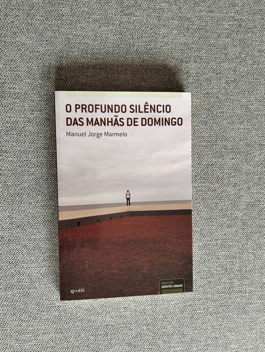 Livro "O profundo silêncio das manhãs de Domingo" de Manuel Jorge Marmelo