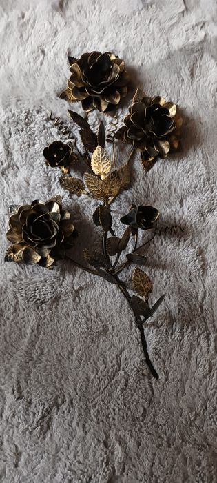 Mosiężny świecznik ,sprzedam,zamienię na bombki