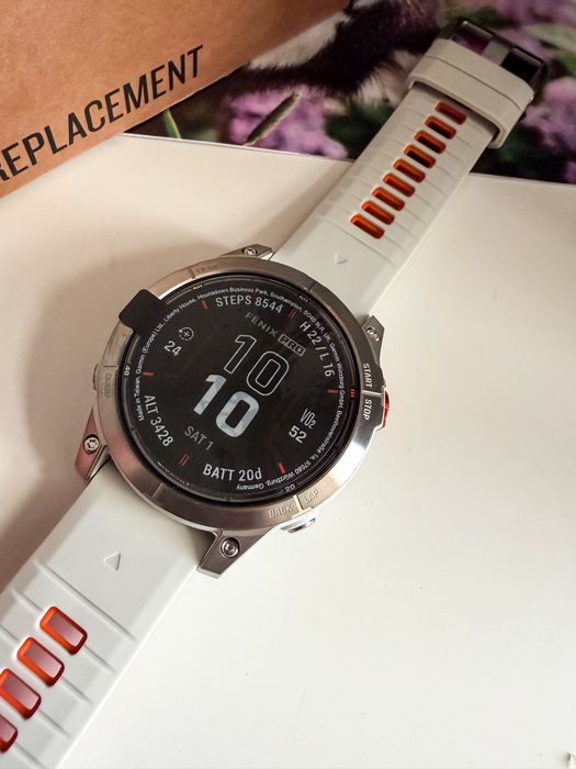 Zegarek Garmin fenix 7 pro szafir solar tytan