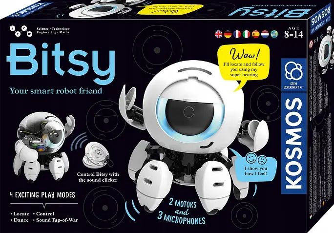 Bitsy - inteligentny robot dla dzieci. kosmos