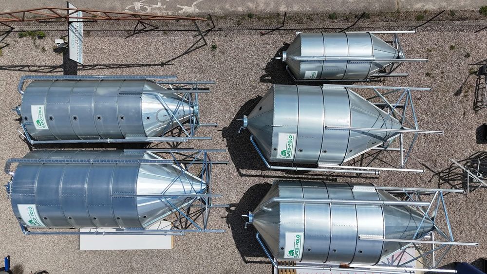 Silos 220 ton / 180t/ 140t /100 ton Nowe z montażem na 2026