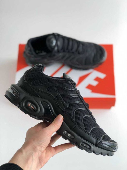 Мужские кроссовки Nike Air Max Tn Plus black V3. Размеры 39-45