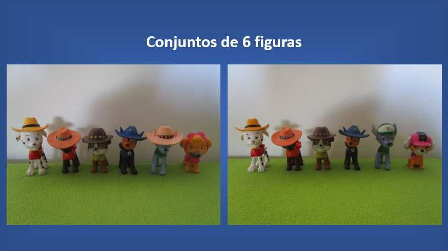 Conjunto de 6/7/8/9/10 Figuras / Toppers da Patrulha Pata / PAW Patrol