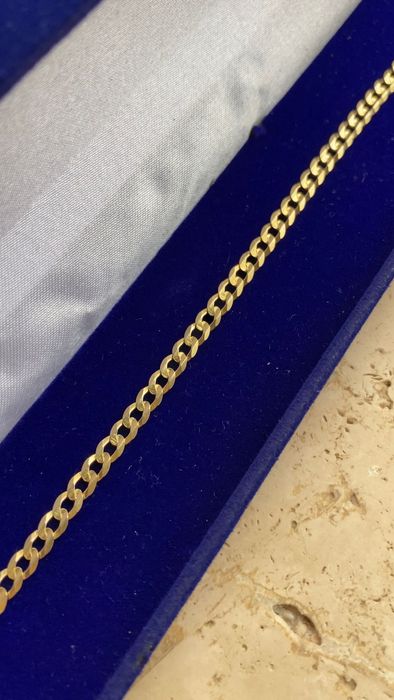 Łańcuszek Bransoletka męska złota złoto 585, waga 5g