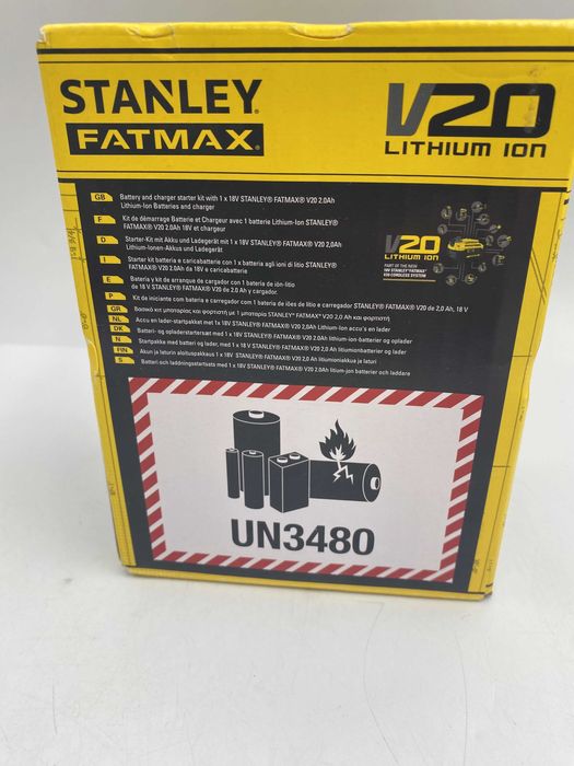 Zestaw Stanley Fatmax V20 AKU 2AH + ładowarka SFMCB10D1-QW