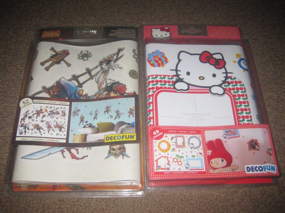 2 Packs de Wall Stickers para Decoração/Novos!