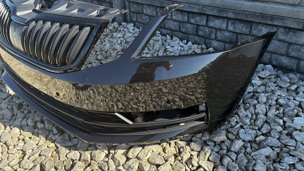 Zderzak przedni 4xParktronic Skoda Octavia 3 III 5E0 17- FL lift LF9R