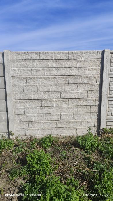 Ogrodzenia betonowe  nowy wzór bloczek  płyta betonowa
