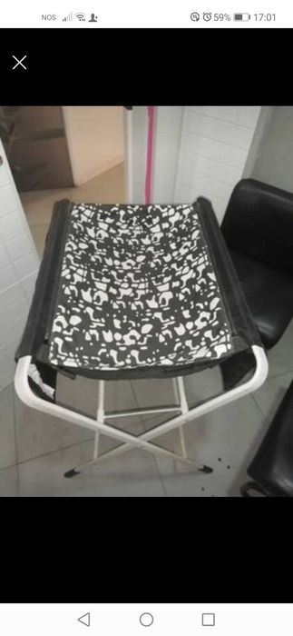 Fraldário desdobrável e lavável--como novo