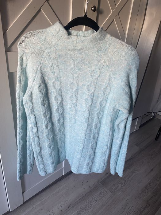 Sweter reserved turkusowy S 36 M 38
