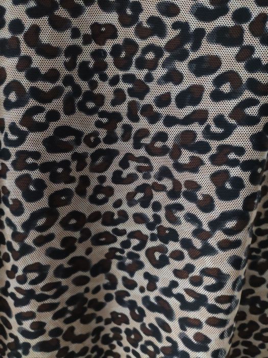 Sukienka w panterkę