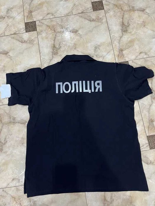 Тактична футболка поло поліцейська