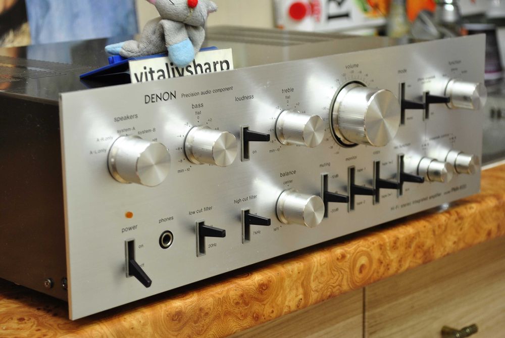 HI-END усилитель DENON PMA-600 (598) двойное моно 60/80вт