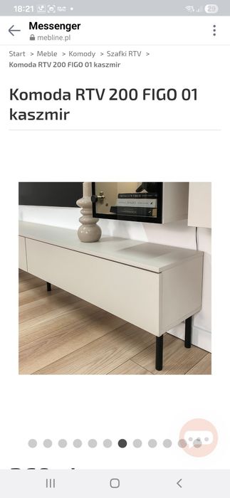 Sprzedam pilnie długa szafkę rtv ! Tanio