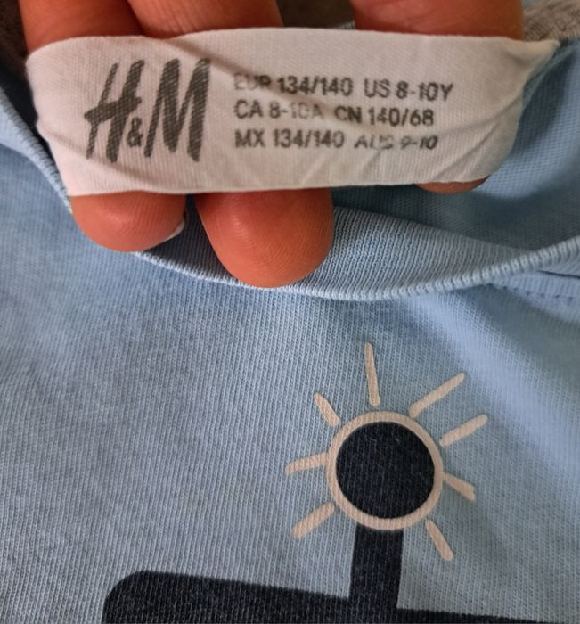 Koszulki H&M r.134/140