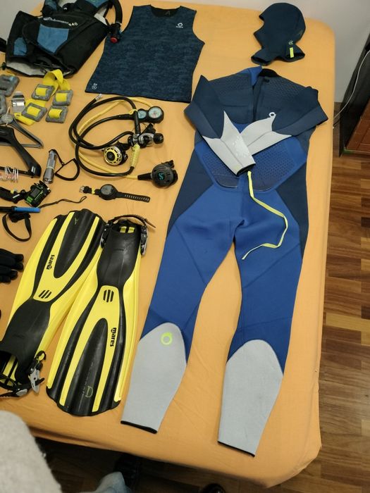 Mergulho ; Scubadiving ; equipamento  variado