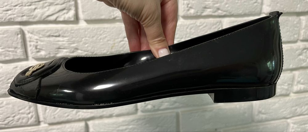 Женские силиконовые балетки, босоножки, туфли, сандали FENDI, оригинал