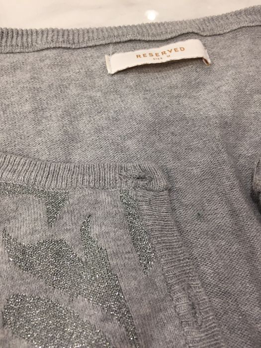 RESERVED - sweterek elegancki, bluzeczka, M