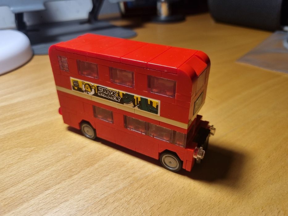 Lego creator czerwony autobus