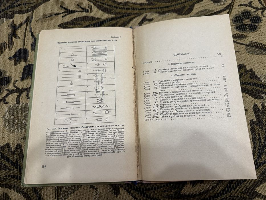 Учебник Обработка дерева и метала 7 и 8 класс Пивоваров Чумак 1961