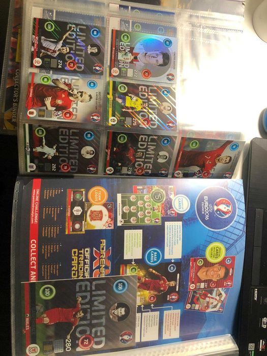 albumy Panini piłkarskie 2014-17 limitowane karty XXL duża wartość