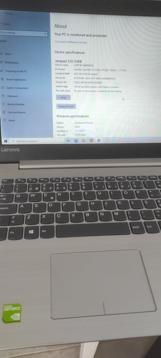 Portátil Lenovo IdeaPad 320