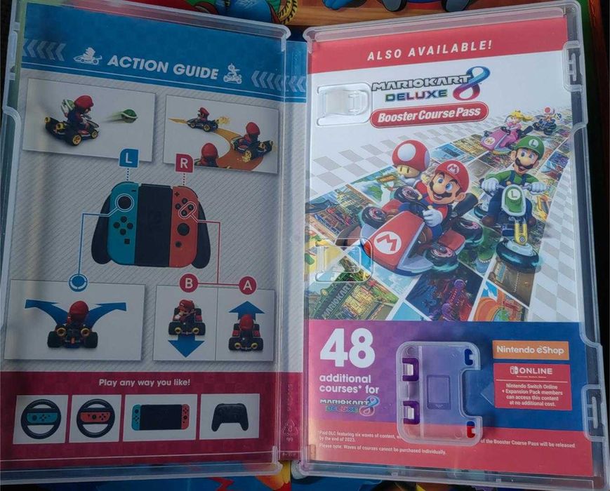 pudełko do gry mario kart 8 deluxe