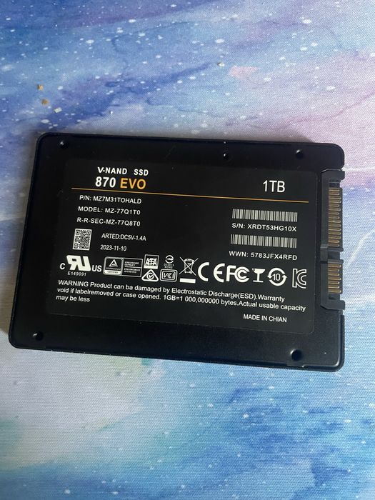 Ссд 870 evo 1 tb