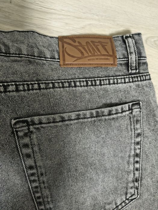 Джинси Staff dark gray regular mom, 36р.