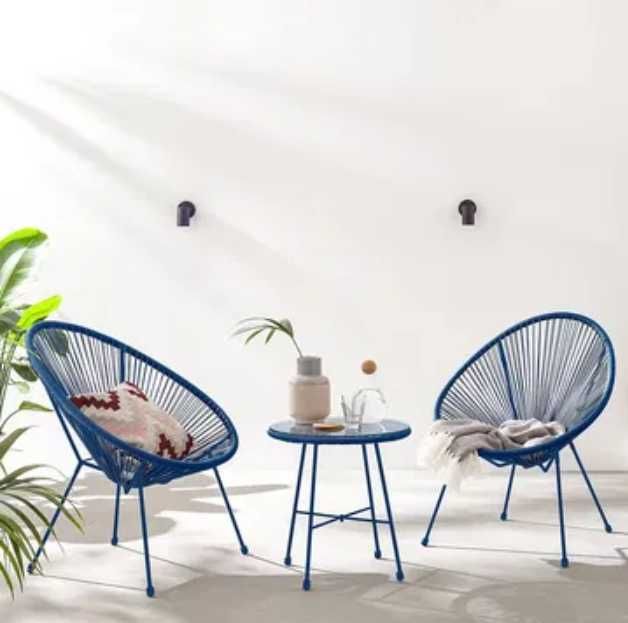 Zestaw Krzesła i Stół Ogrodowe tarasowe