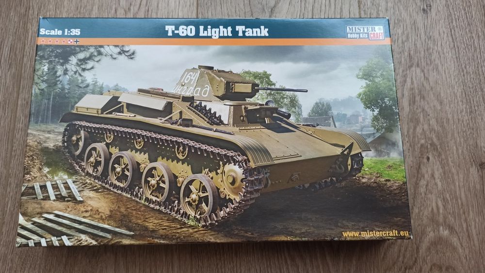 Збірна модель, 1/35, Т-60 (Обмін)