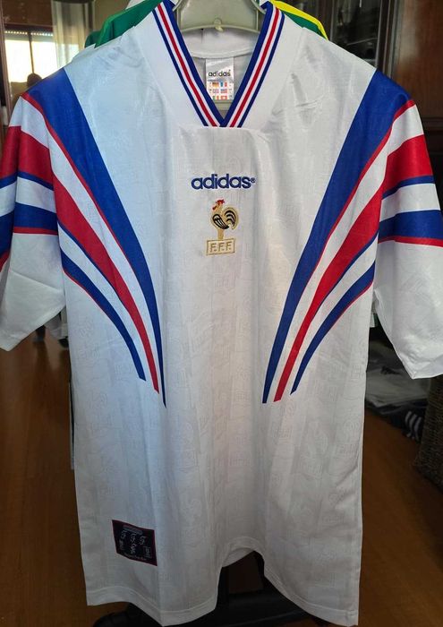 Camisola França Retro Adidas 1996
