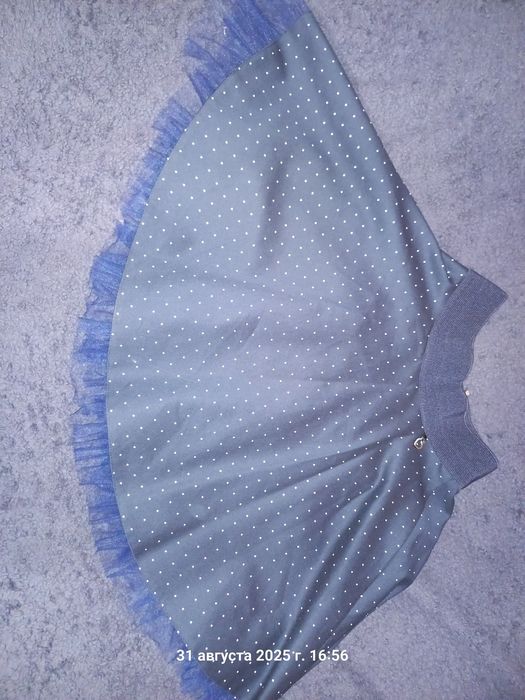 Школьная синяя юбка